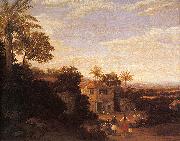 Frans Post, Paisagem com casa alpendrade